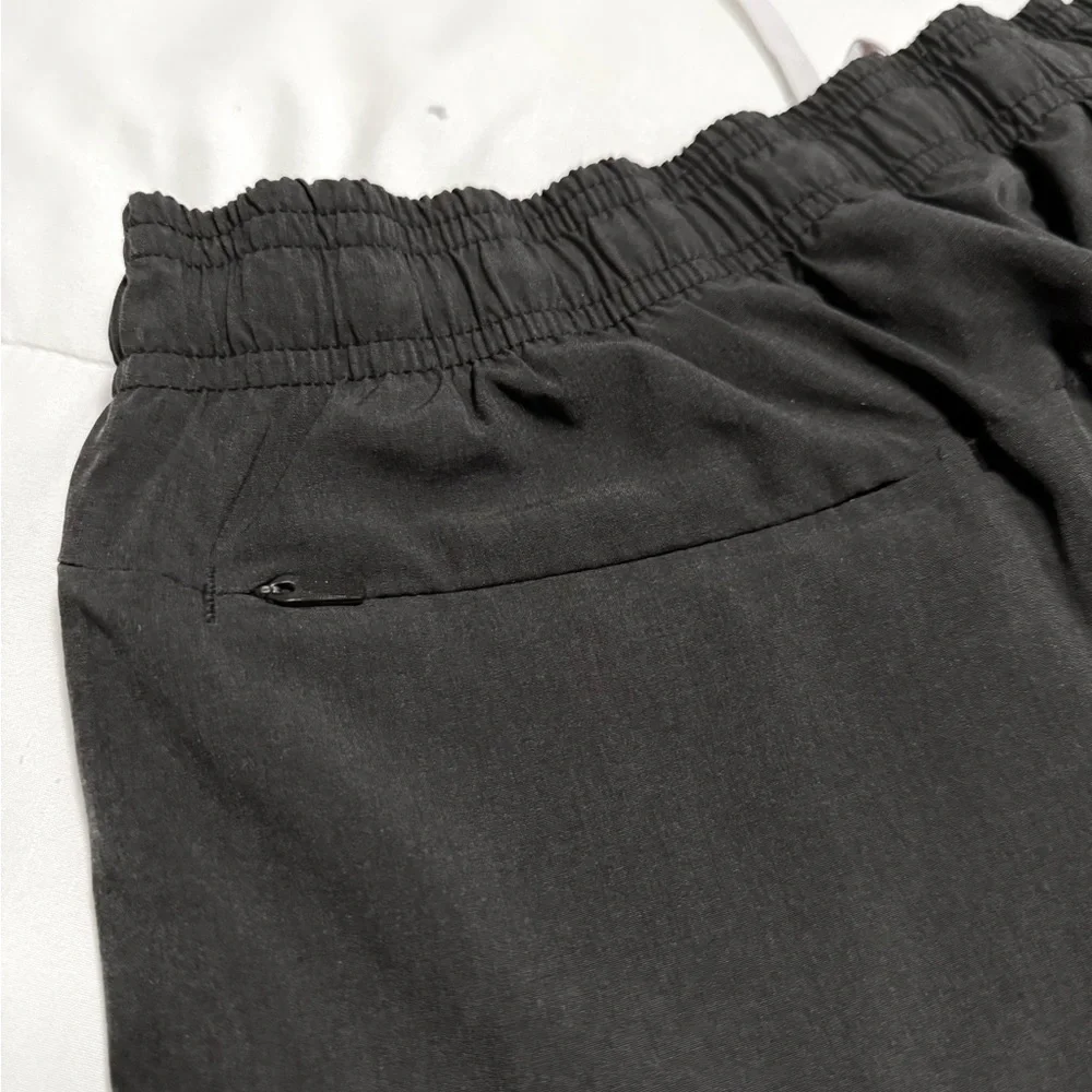 Skora Integral Running Shorts Men’s XL Black 7” Inseam Lined Zip Pocket